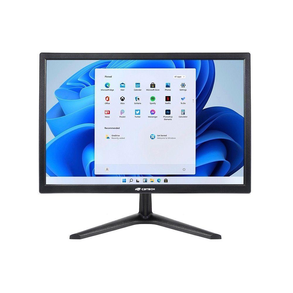 Monitor Led 19 C3tech Mr-19 60hz Hdmi-vga-vesa - Preto - 1