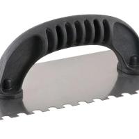 Desempenadeira Aço Dentada 12,0x25,5cm Cabo Plástico Fechado - Vonder - 2