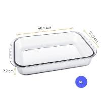 Assadeira Lasanheira Retangular 5,0 L Nadir Figueiredo - 3