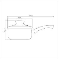 Panela Paris Vermelho 16 Cm Tramontina - 3