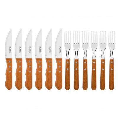 Jogo Churrasco Jumbo Inox 12 Peças Tramontina