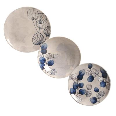 Jogo De Pratos 18 Peças Coup New Blue Porto Brasil