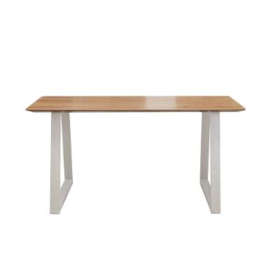 Conjunto Mesa Tóquio 160cm 6 Cadeiras Londres Gol Decor Cinamomo-champagne-marrom-champagne