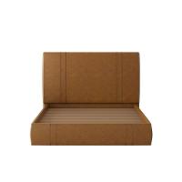 Cama Flutuante Star Casal Couro Ecológico Pu - Skybox Cor Pu Caramelo - 7