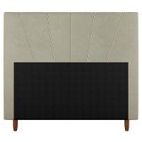 Cabeceira Cama Box Casal Dallas 140cm Linho Bege - Abmaza - 5