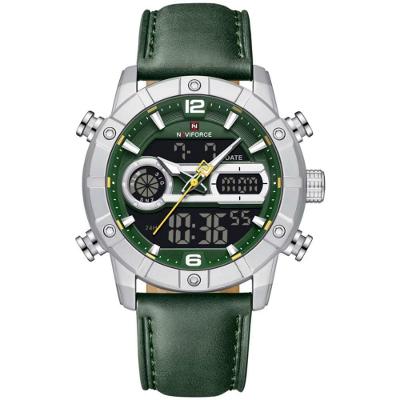 Relógio Digital Masculino Multifuncional Luminoso Esportivo à Prova Dágua Verde