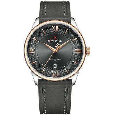 Relógio Masculino Design Simples Casual Esportivo à Prova D água Preto Dourado