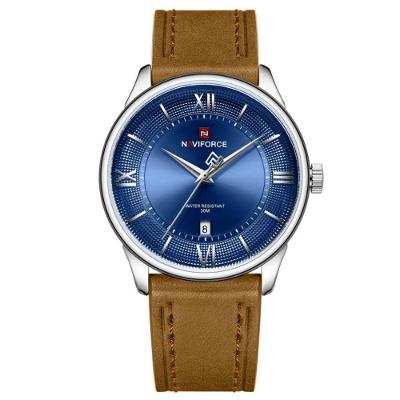 Relógio Masculino Design Simples Casual Esportivo à Prova D água Azul