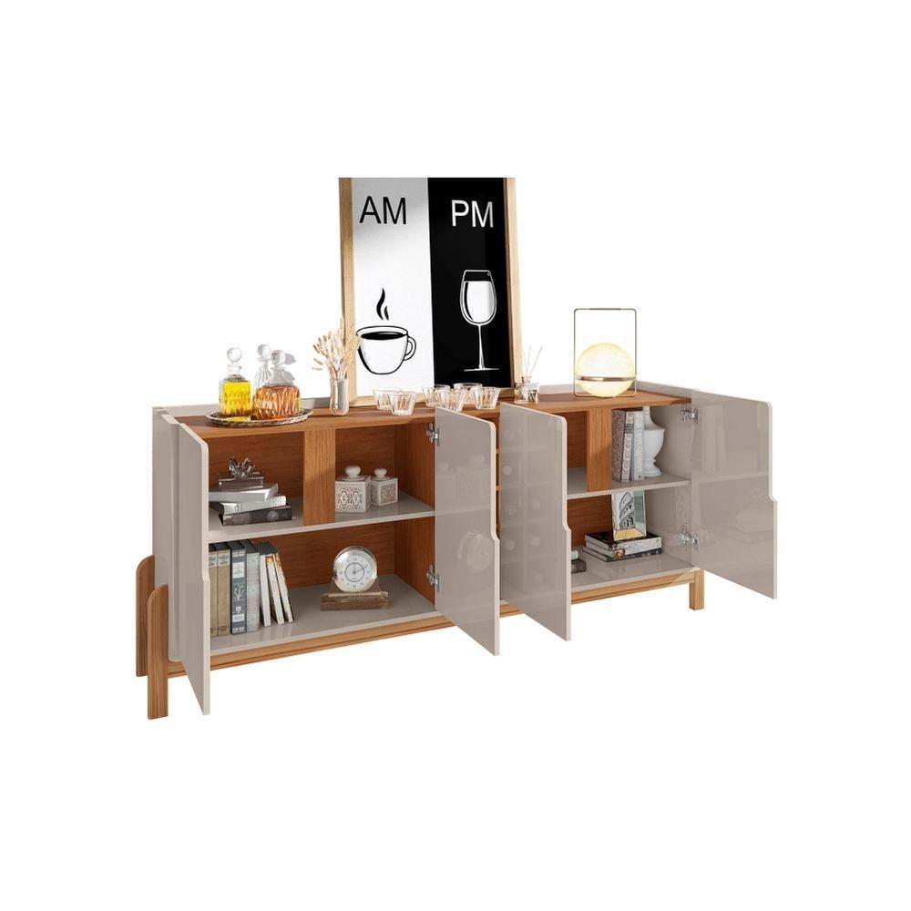 Aparador Adega Celtic Off White Cedro - 5