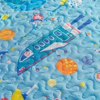 Kit Colcha + Jogo De Cama Bouti Kids Solteiro Infantil 5 Peças 100% Poliéster - Astronauta - 3