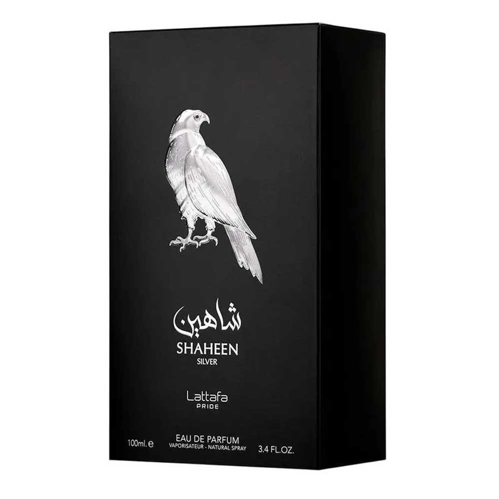 Perfume Lattafa Shaheen Silver Edp Unissex 100ml - 3