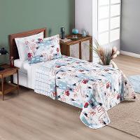 Kit Colcha + Jogo De Cama Bouti Kids Solteiro Infantil 5 Peças 100% Poliéster - Bombeiro - 2