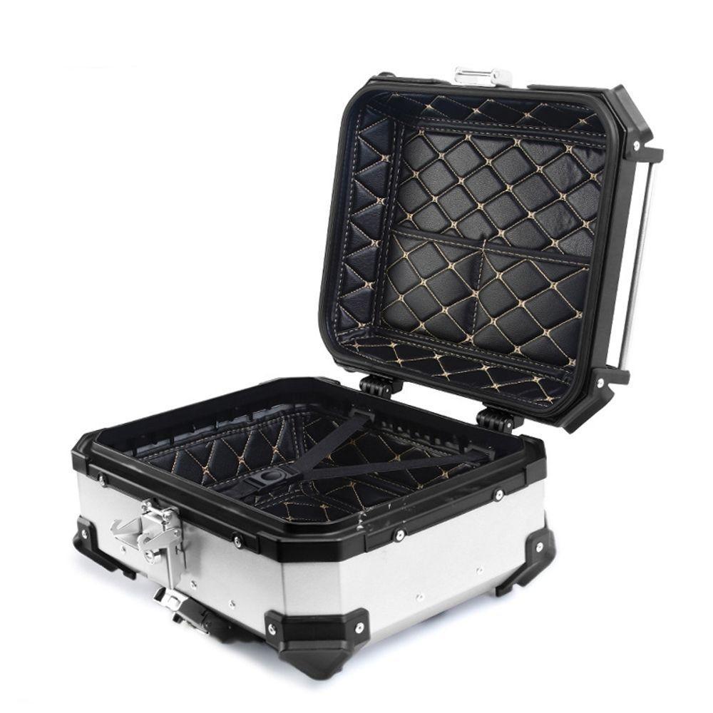 Baú Moto Traseiro 22 Litros Aluminio Tronos - 1