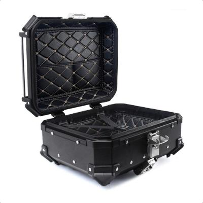 Baú Moto Traseiro 22 Litros Preto Tronos