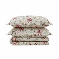 Kit Cobre Leito Colcha Magnus King 3 Peças Dupla Face Estampado Floral - Garden - 100% Poliéster - 1