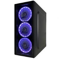 Gabinete Gamer Brazil PC C2-2901 Preto - 1