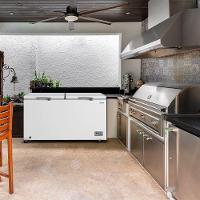 Freezer Horizontal Midea 2 Portas 508L Mdrc698fzd01 Branco - 220v - 3