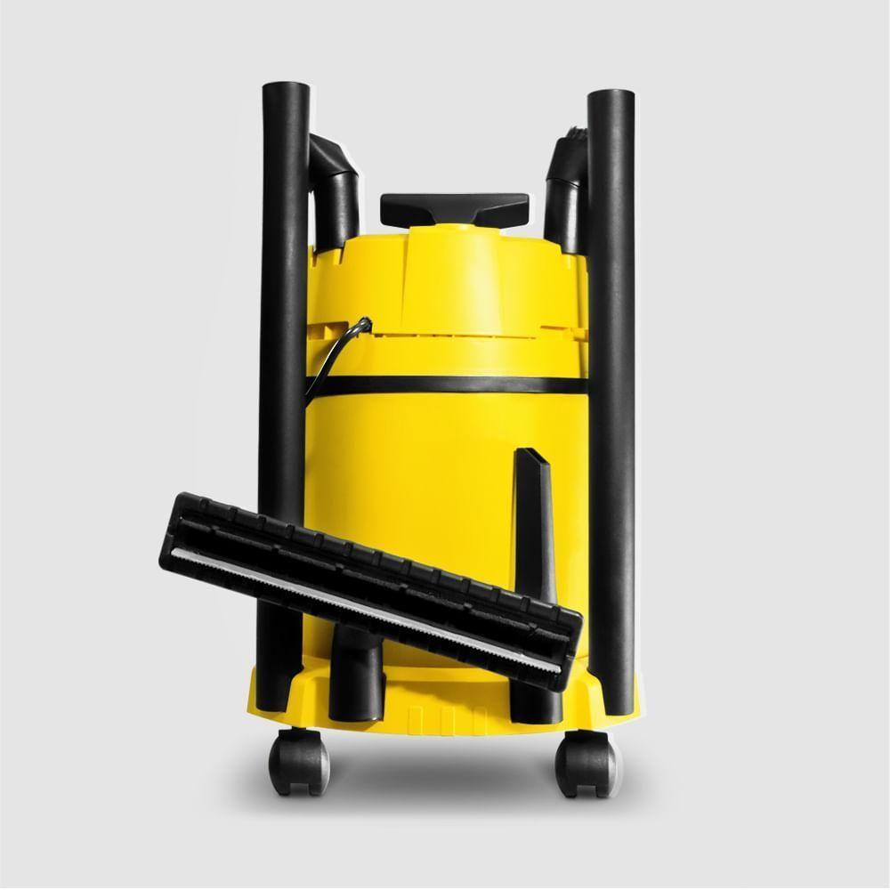 Aspirador de Pó e Líquidos WD2 Car Kärcher 1300W - Kit Completo para Carros 110V - 3