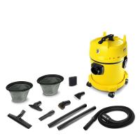 Aspirador de Pó e Líquidos WD2 Car Kärcher 1300W - Kit Completo para Carros 110V - 7