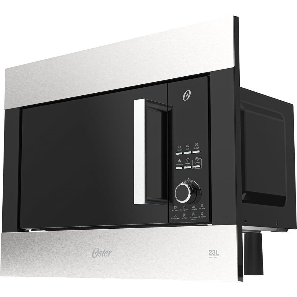 Forno Micro-ondas De Embutir Oster Black Inox 23L 220V - 2