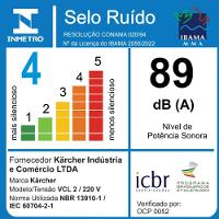 Aspirador De Pó Vertical 2 Em 1 Kärcher VCL 2 Filtro HEPA 220V - 8