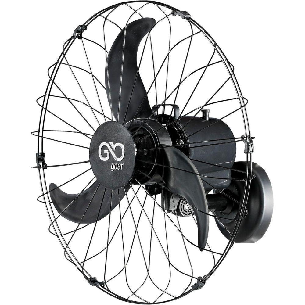 Ventilador Oscilante De Parede 60cm Goar Metal Preto 220V - 5