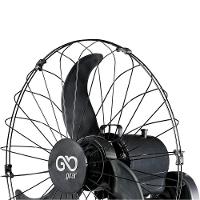 Ventilador Oscilante De Parede 60cm Goar Metal Preto 220V - 3