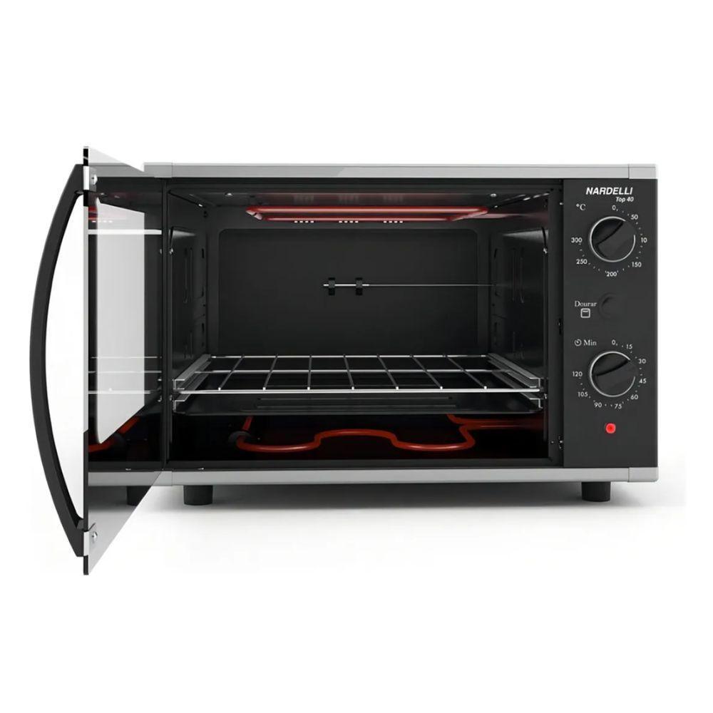 Forno Elétrico Nardelli Top 40 40L Black 220V - 3