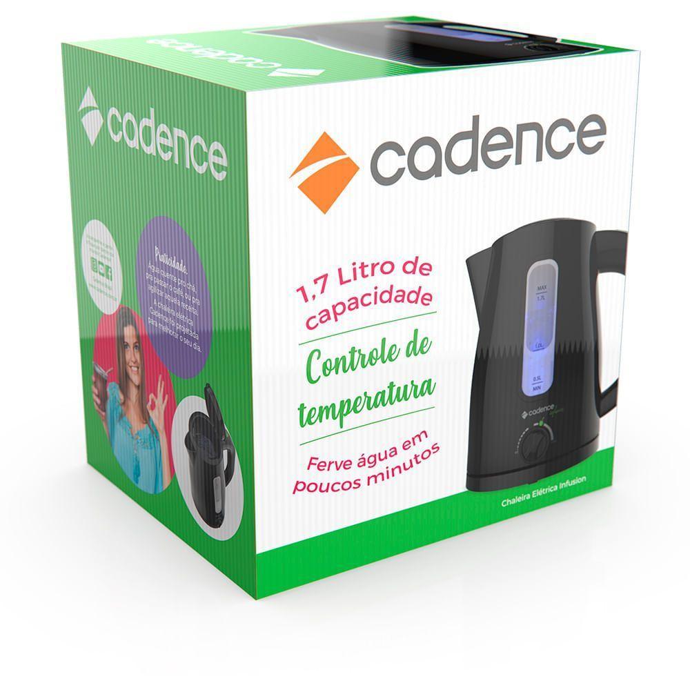 Chaleira Elétrica Cadence Infusion 1,7L 110V - 6