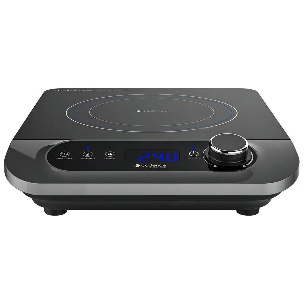 Cooktop De Indução Cadence Perfect Cuisine 1 Boca Preto Potência 1500W 110V - 2