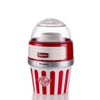 Pipoqueira Elétrica Ariete Party Time Retrô Vermelha 1100w - Faz Pipoca Sem Óleo 220V