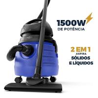 Aspirador De Pó E Água Britânia 19L Função Soprar BASE80 110V - 6