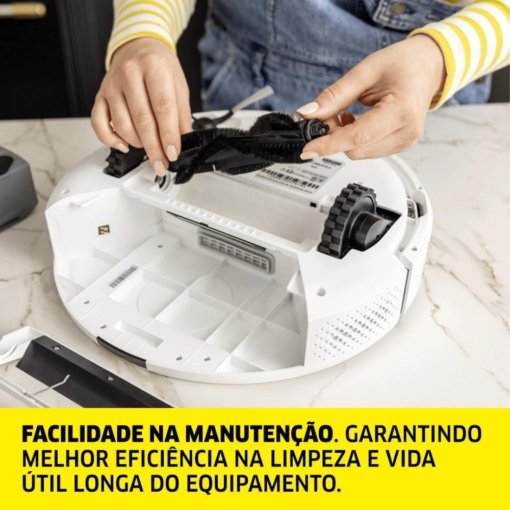 Robô Aspirador De Pó Kärcher RCV 2 Com Navegação E Controle Remoto – Bivolt - 7