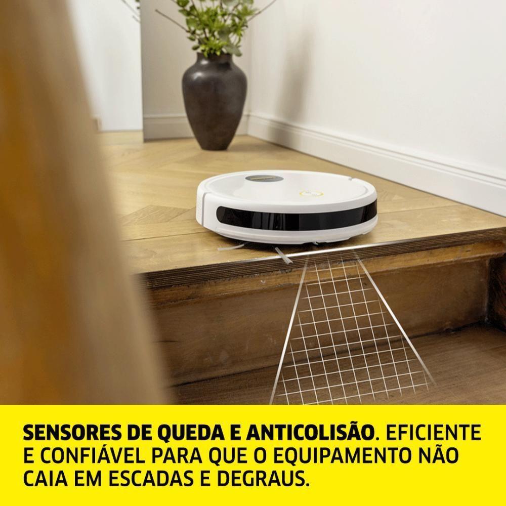 Robô Aspirador De Pó Kärcher RCV 2 Com Navegação E Controle Remoto – Bivolt - 10