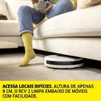 Robô Aspirador De Pó Kärcher RCV 2 Com Navegação E Controle Remoto – Bivolt - 5