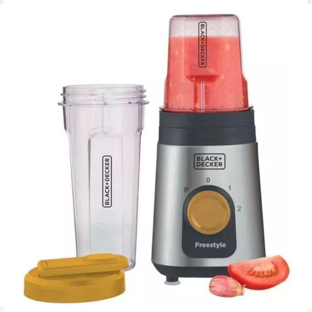 Liquidificador E Processador Pessoal Freestyle Em Inox 110V - 5