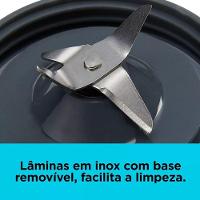 Liquidificador E Processador Pessoal Freestyle Em Inox 110V