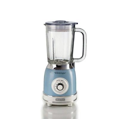 Liquidificador Ariete Vintage Azul 1000w Copo De Vidro 1,5l - Linha Retrô Modelo 583 220V
