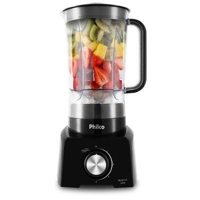 Liquidificador Philco PLQ11A 1050W 2,7L com Filtro para Sucos 4 Velocidades Preto 220V