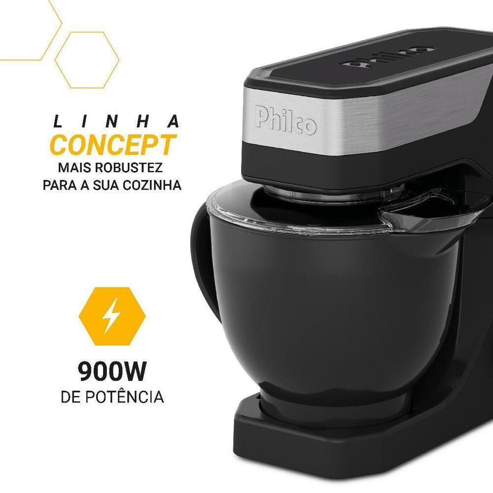 Batedeira Planetária Philco Concept 5L 900W Turbo PBP90A - 110V - 6