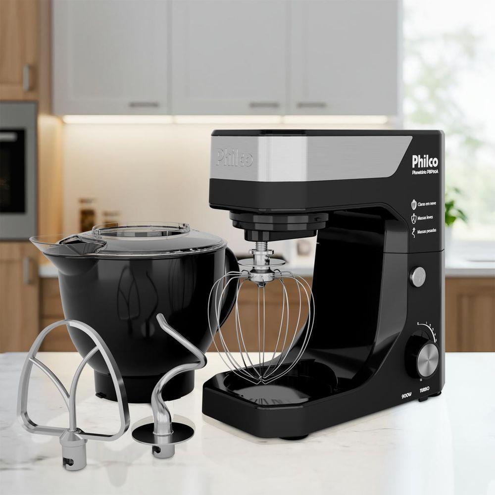 Batedeira Planetária Philco Concept 5L 900W Turbo PBP90A - 110V - 8