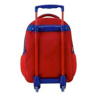 Mochila Homem Aranha Escolar Com Rodinhas - Spider Man - Xeryus Vermelho - 3