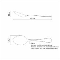 Colher De Mesa Tramontina Firenze Em Aço Inox - 3