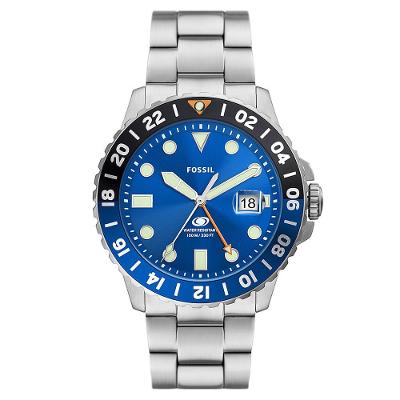 Relógio Fossil Masculino Blue Prata - Fs5991/1a Relógio Fossil Masculino Fossil Blue Prata - Fs5991/1a