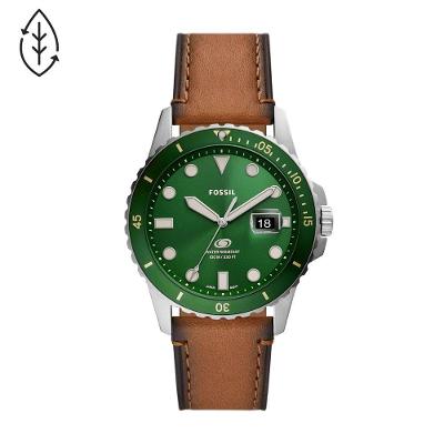 Relógio Fossil Masculino Fossil Blue Prata - Fs5946/0vn Relógio Fossil Masculino Fb01 Prata - Fs5946/0vn