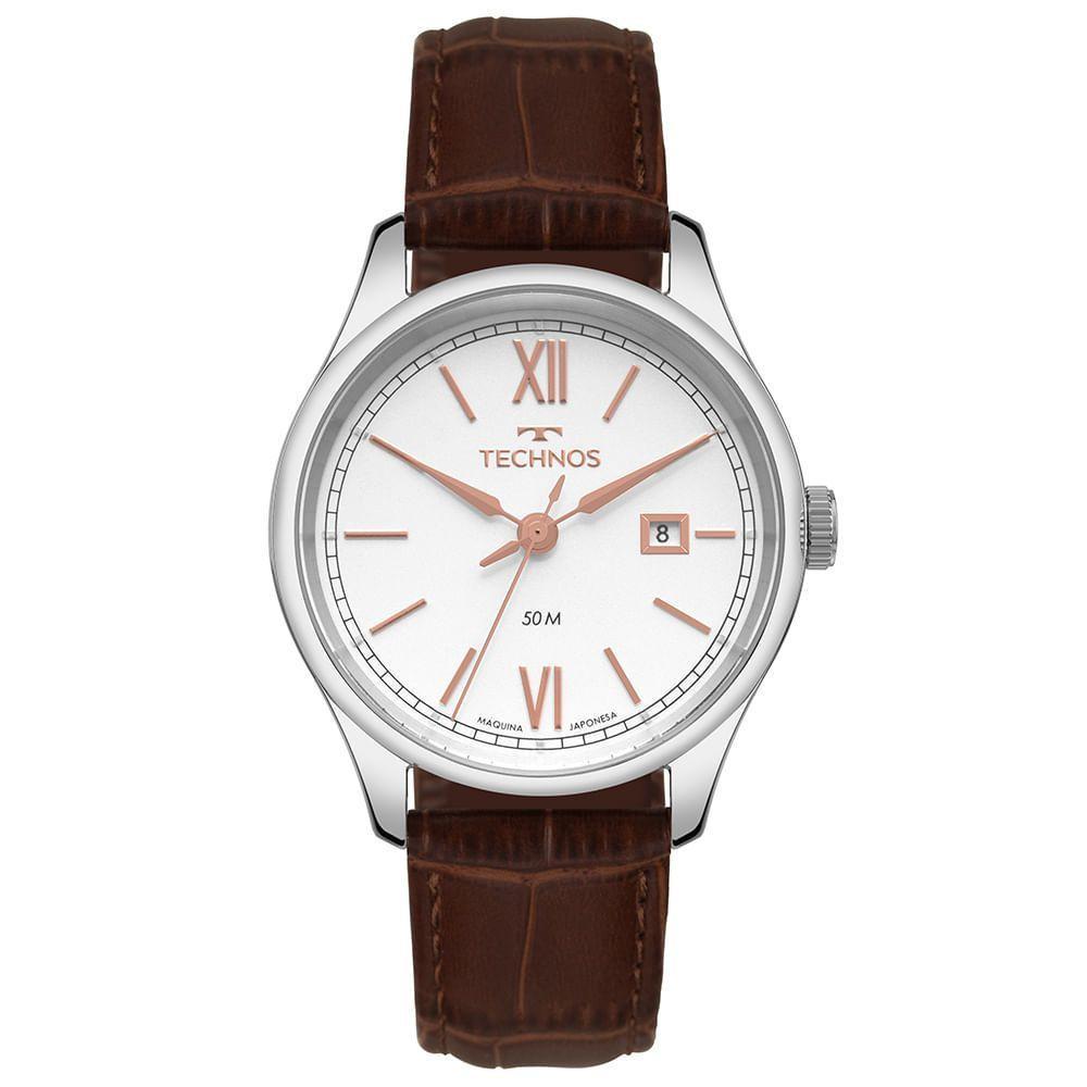 Relógio Technos Masculino Executive Prata - 2115tyz/0e - 1