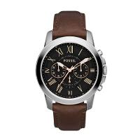 Relógio Fossil Masculino Grant Prata - Fs4813/z Fs4813/z - 1