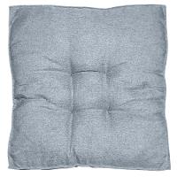 Almofada Futon 70x70 Cm Linho Saturno Decoração Top Modelos Cinza