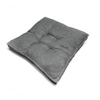 Almofada Futon 70x70 Cm Linho Saturno Decoração Top Modelos Grafite - 3