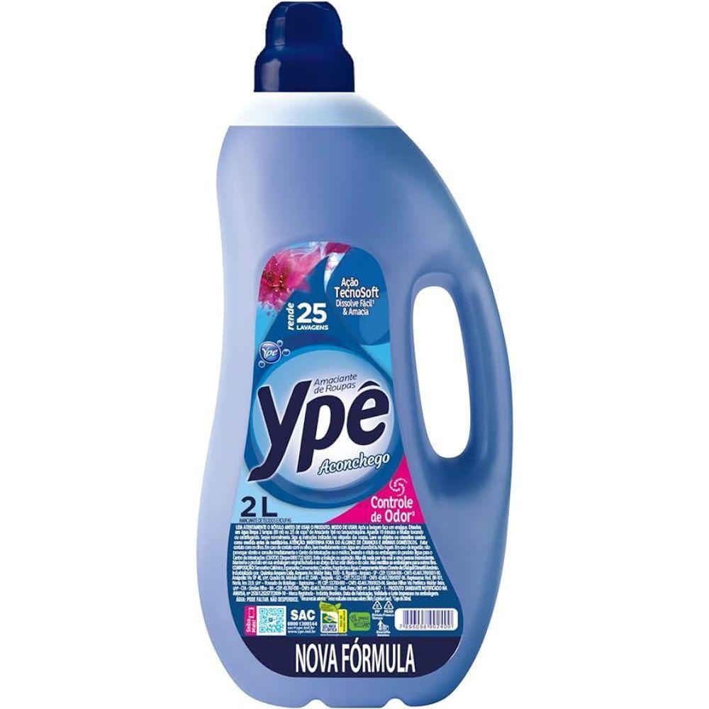 Amaciante De Roupas Tradicional Aconchego 2 Litros Ypê - 1
